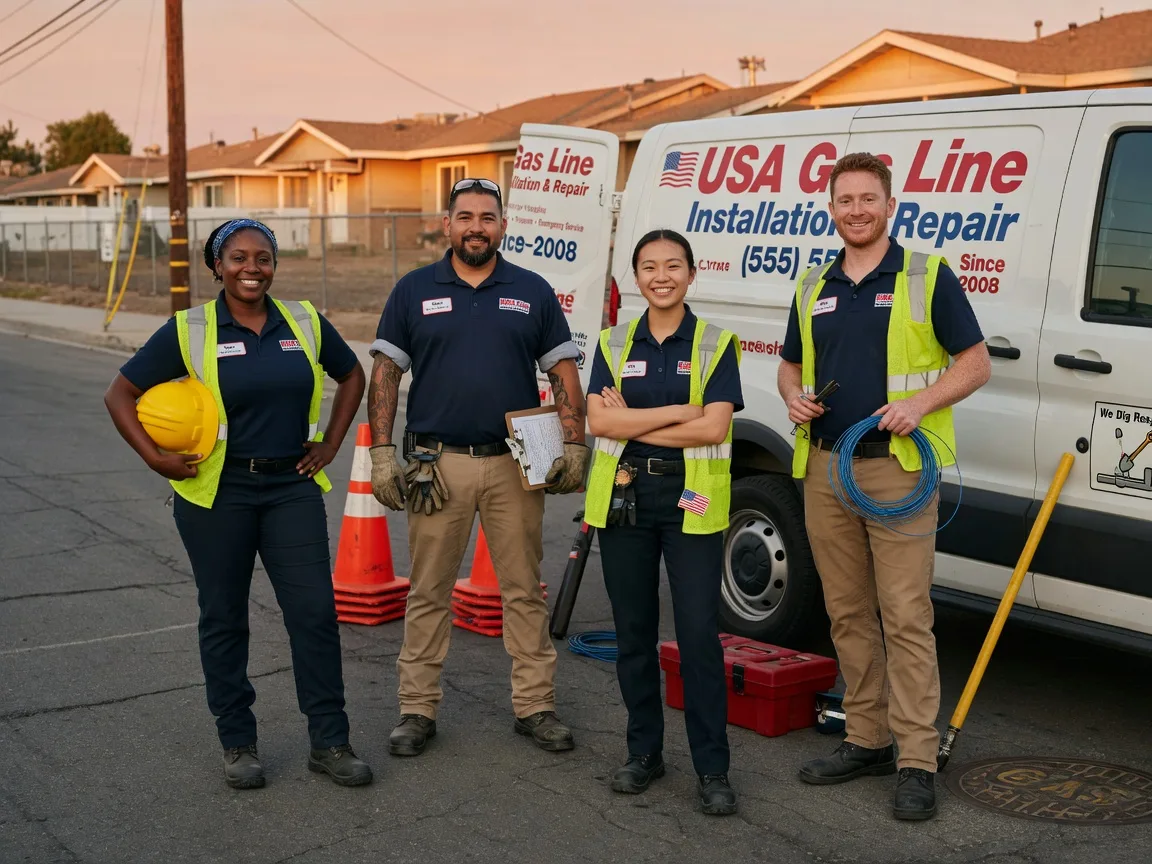 Gas Line Installation company in Franklin, ME